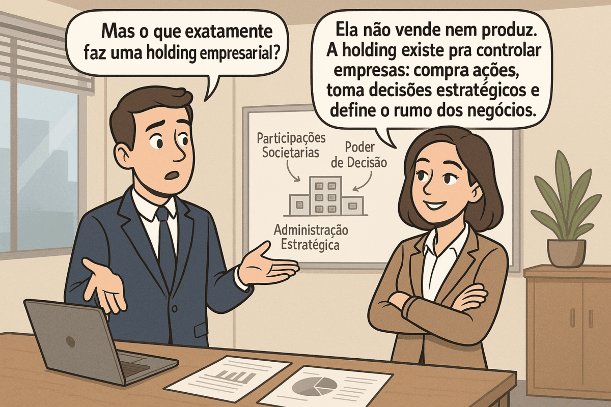 O que caracteriza uma holding empresarial(1)