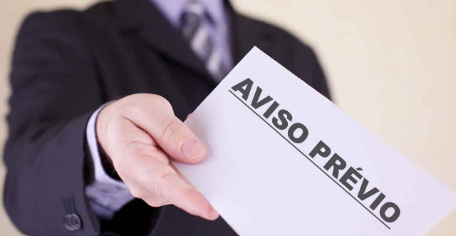 aviso prévio