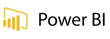 logo amarelo e preto do Power BI, produto da Microsoft